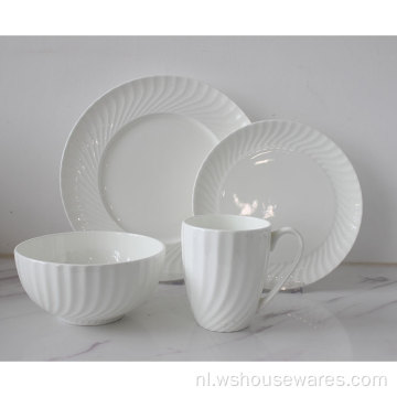 2023 Groothandel porselein diner set keramische servies set